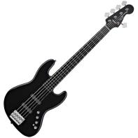 Squier by Fender Deluxe Jazz Bass V Active (5 String), Ebonol Fretboard, Black