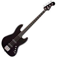 Squier by Fender Deluxe Jazz Bass IV Active (4 String), Ebonol Fretboard, Black