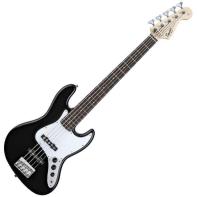 Squier by Fender Affinity Jazz Bass V (5 String), Rosewood Fretboard, Black
