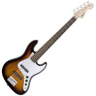 Squier by Fender Affinity Jazz Bass V (5 String), Rosewood Fretboard, Brown Sunburst
