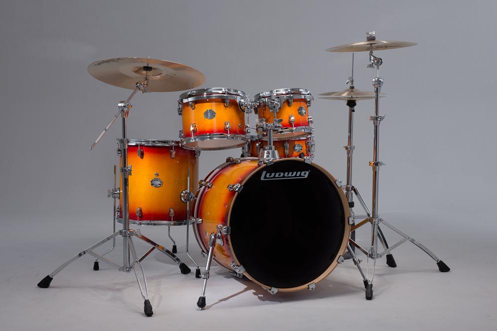 Ludwig Element Birch Shell Pack Drive Set sunburst LCB522FXSR