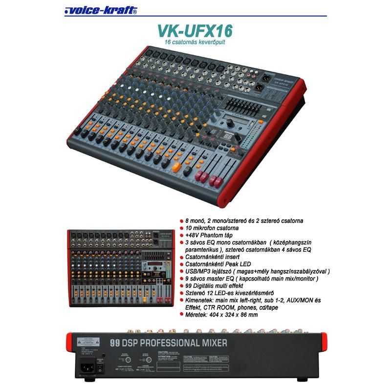 Voice-Kraft VK-UFX16