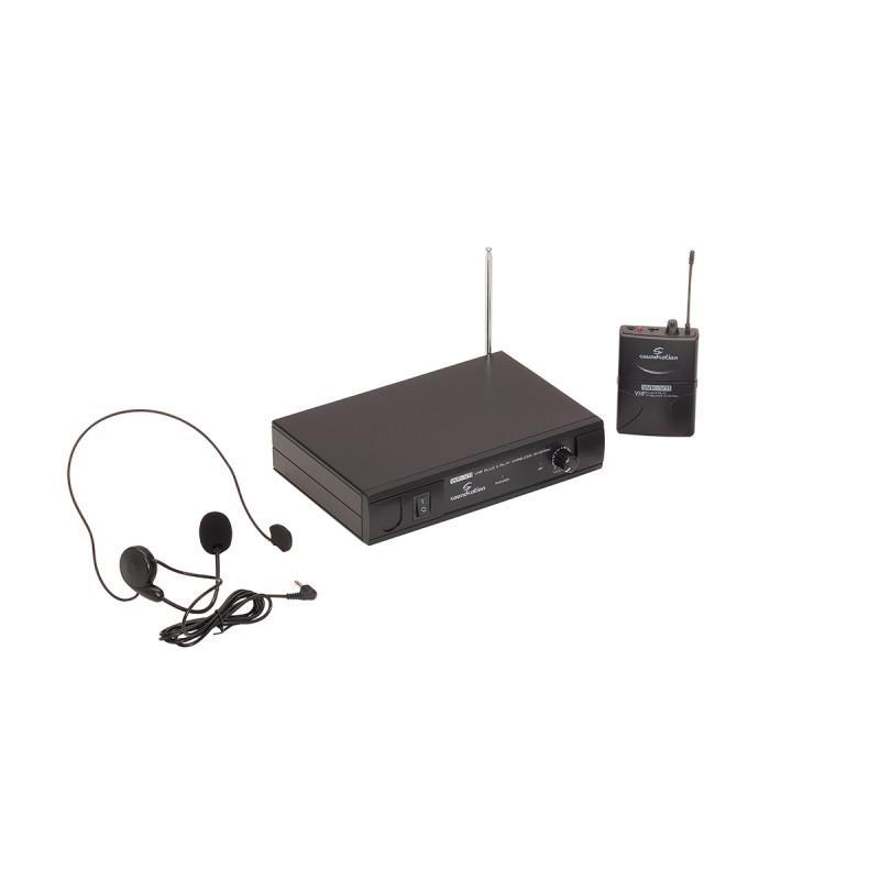 Soundsation WF-V11PD - VHF Plug and Play vezeték nélküli mikrofonszett fejpántos mikrofonnal (209.8 MHz)