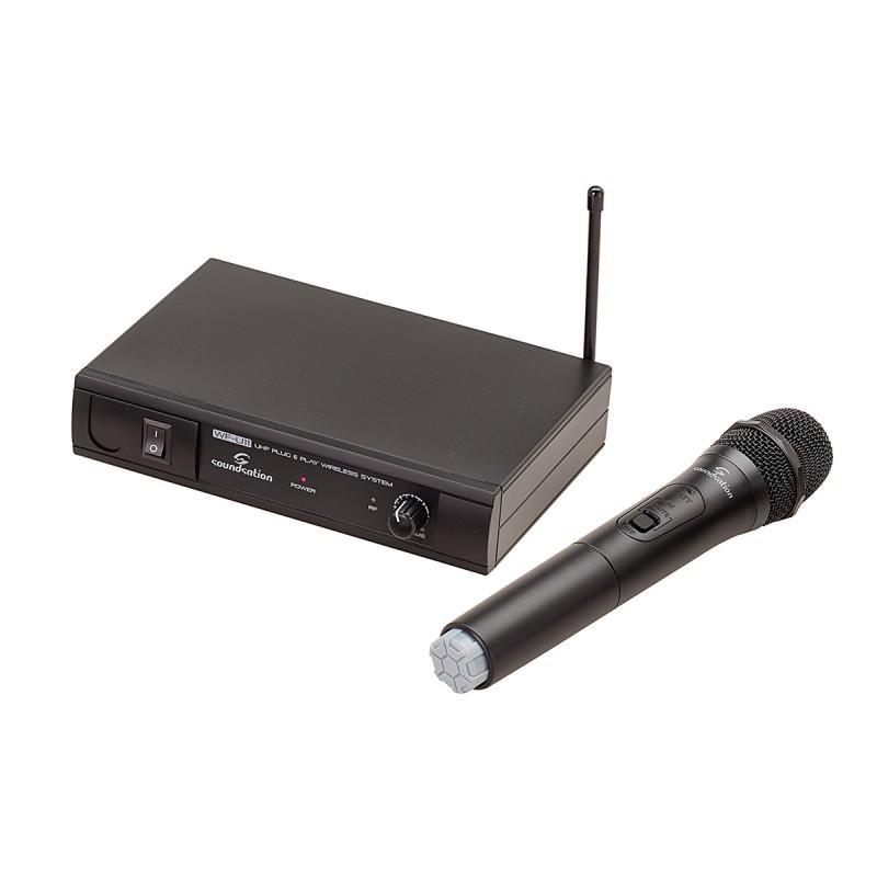 Soundsation WF-U11HB - UHF Plug and Play vezeték nélküli kézi mikrofonos rendszer (Freq. 863.55 MHz)
