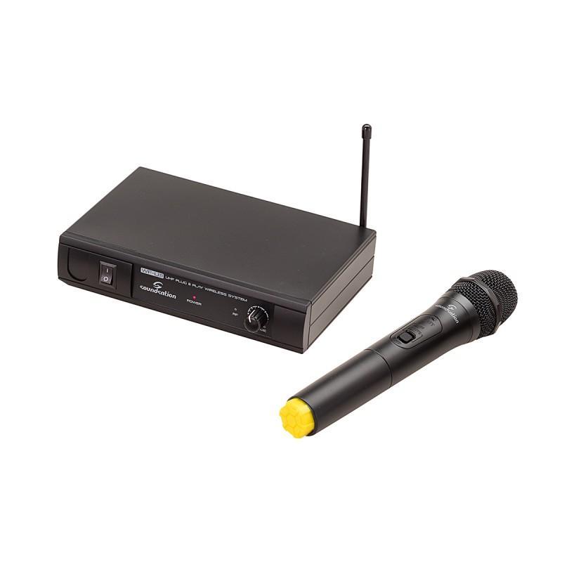 Soundsation WF-U11HC - UHF Plug and Play vezeték nélküli kézi mikrofonos rendszer (Freq. 864.15 MHz)
