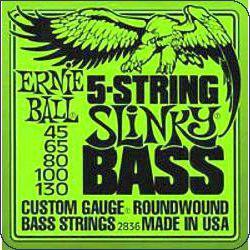 Ernie Ball Regular Slinky 5-string Bass Nickel Wound .045 - .130