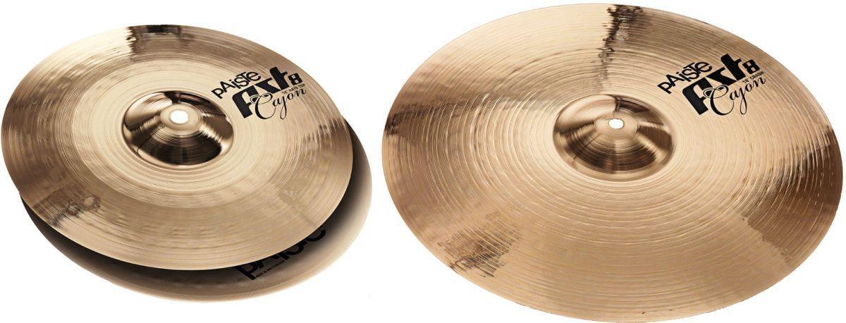 Paiste PST8 Cajon szett 12HH/16C