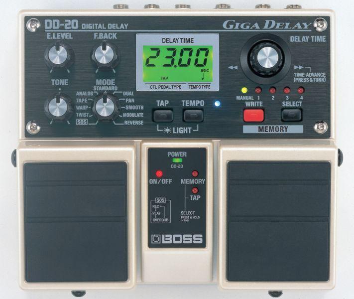 Boss DD-20 Giga Delay