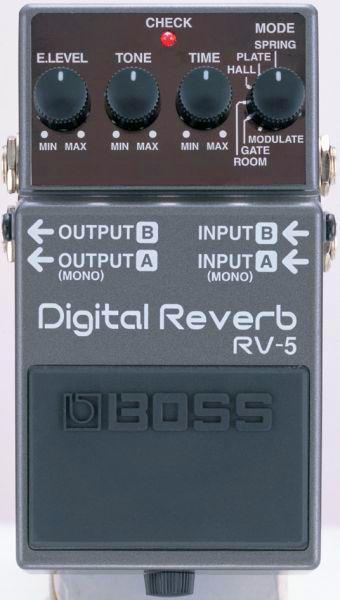 Boss RV5 Digital Reverb