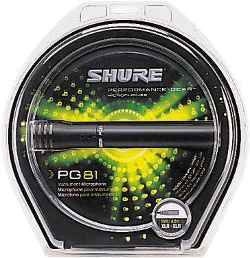 Shure PG81XLR