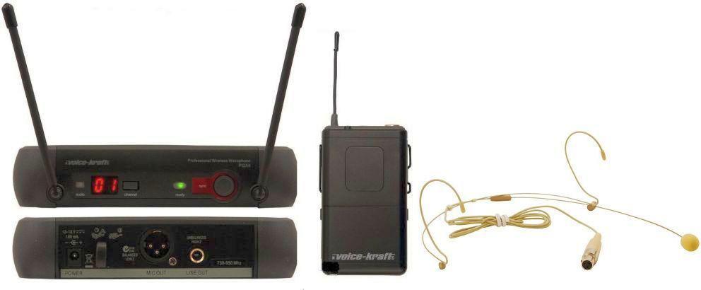Voice-Kraft PGX-4 + test színű fejmikrofon