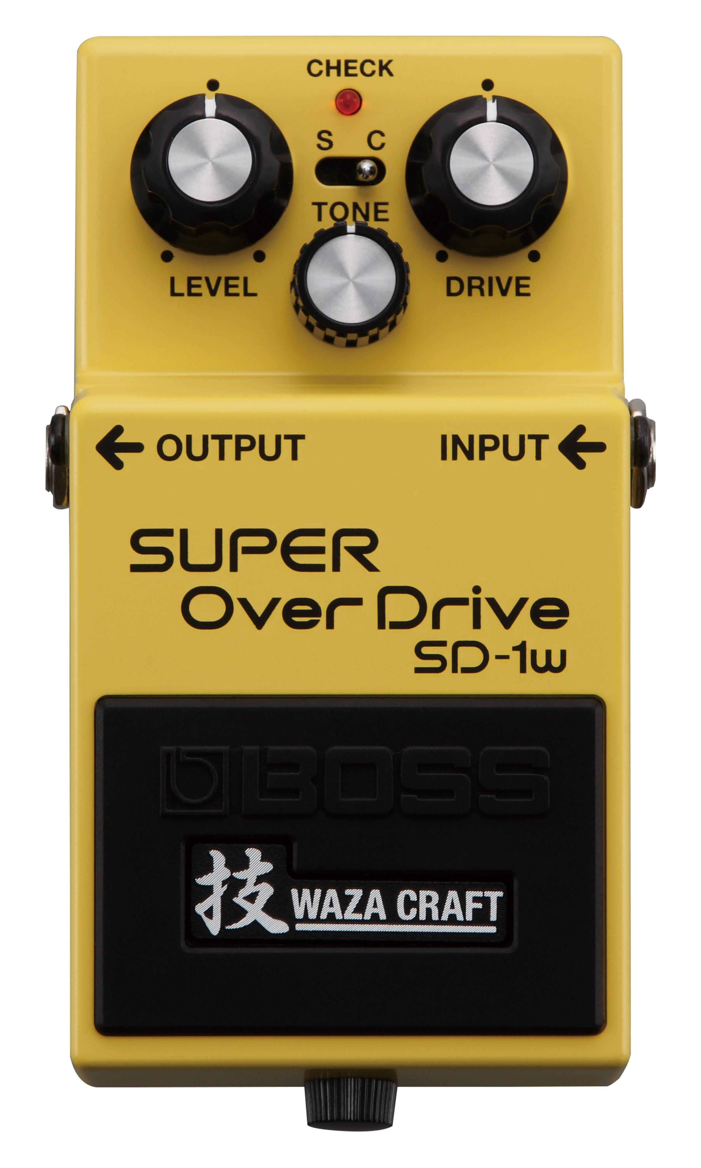 Boss SD-1W Waza Craft Super Overdrive
