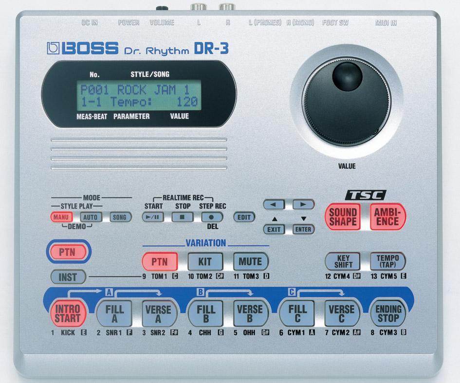 Boss DR-3 dobgép